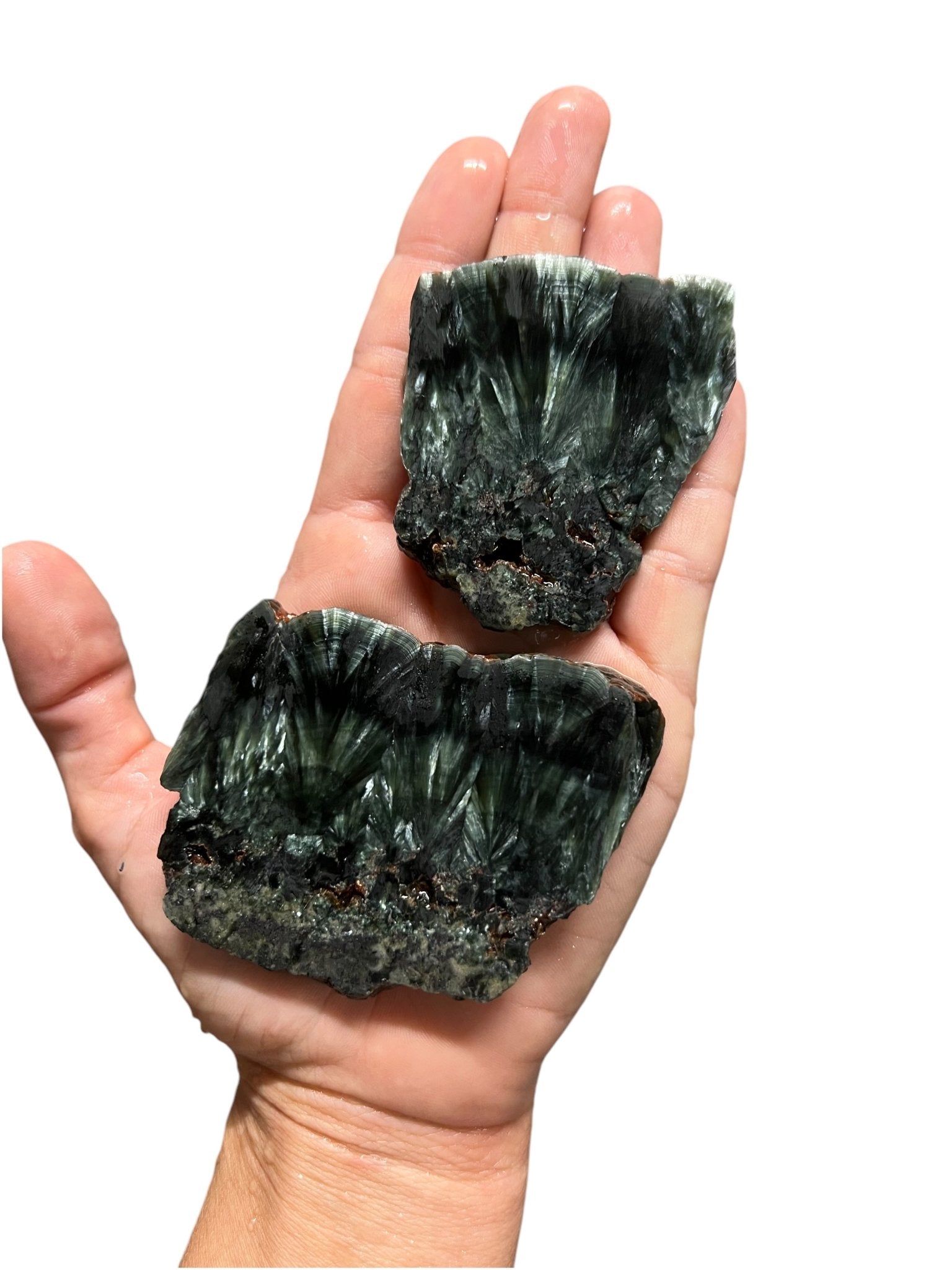 Seraphinite Slabs for Angelic Connection authentic