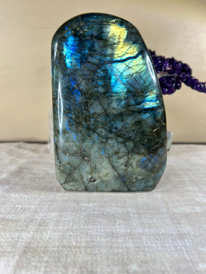 1,684g Polished Labradorite Freeform - Purple Door Alchemy