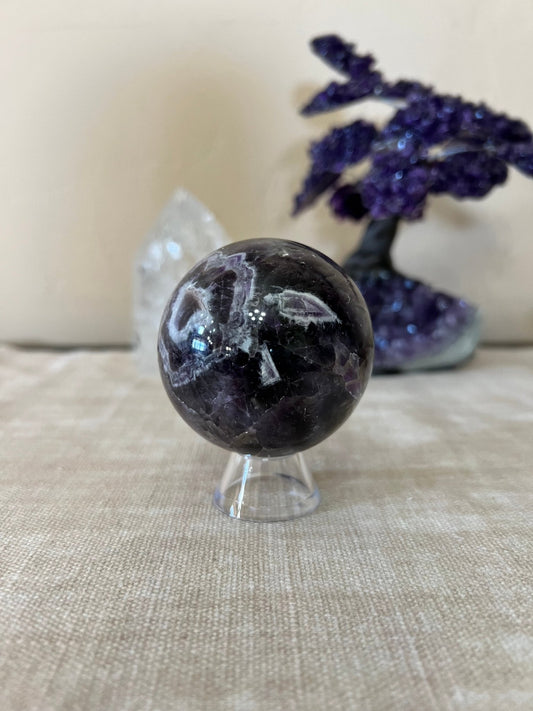 2.4 inch Super 7 Sphere - Purple Door Alchemy