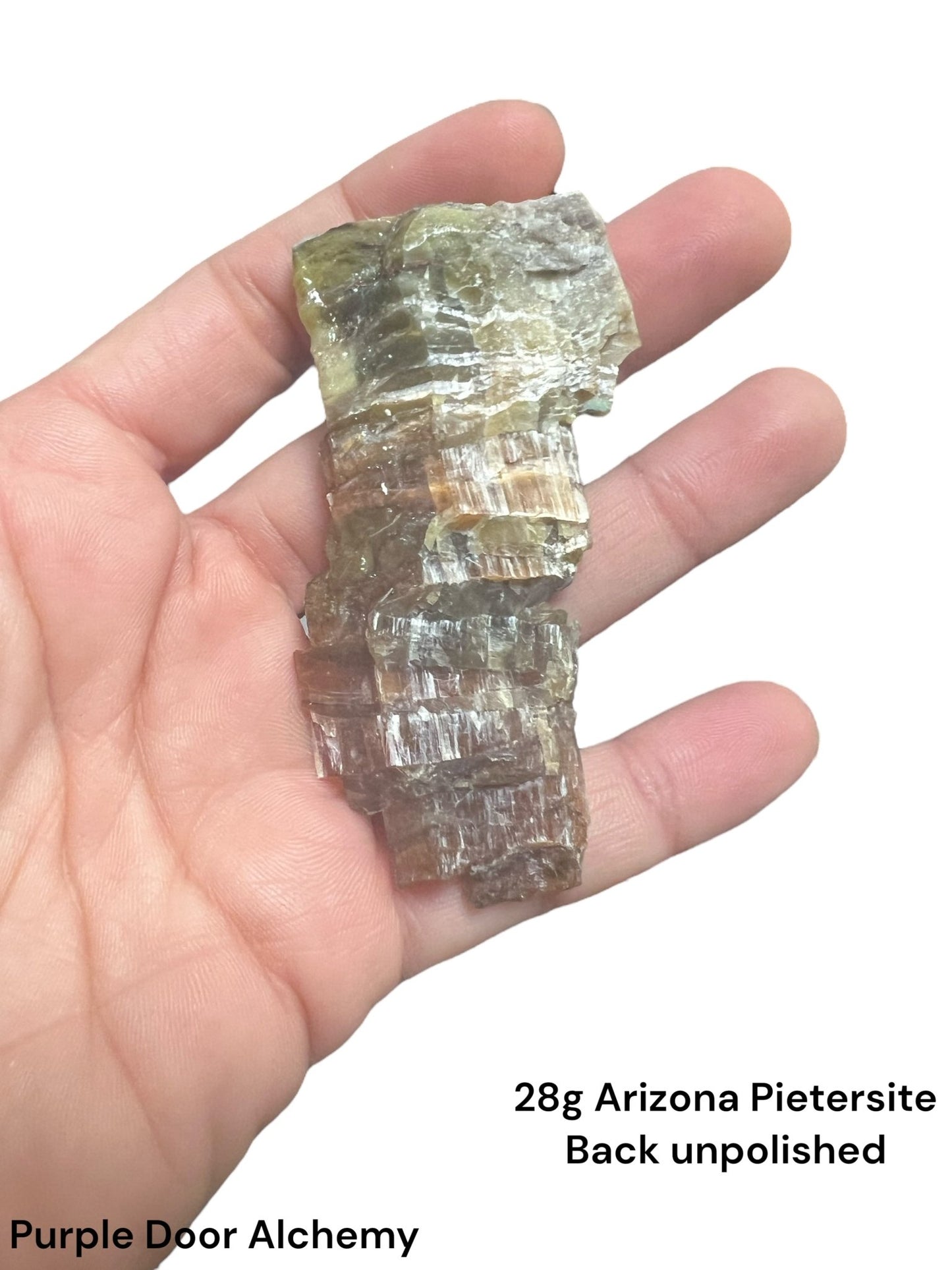 28g Arizona Pietersite Slab - Purple Door Alchemy