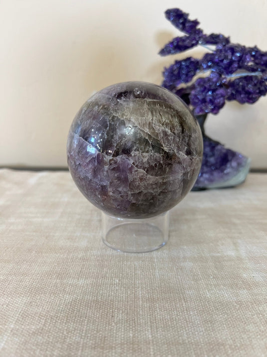 3.6 inch Super 7 Sphere - Purple Door Alchemy