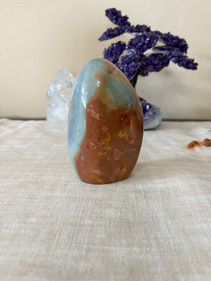 4.45 inch Polychrome Jasper Freeform - Purple Door Alchemy