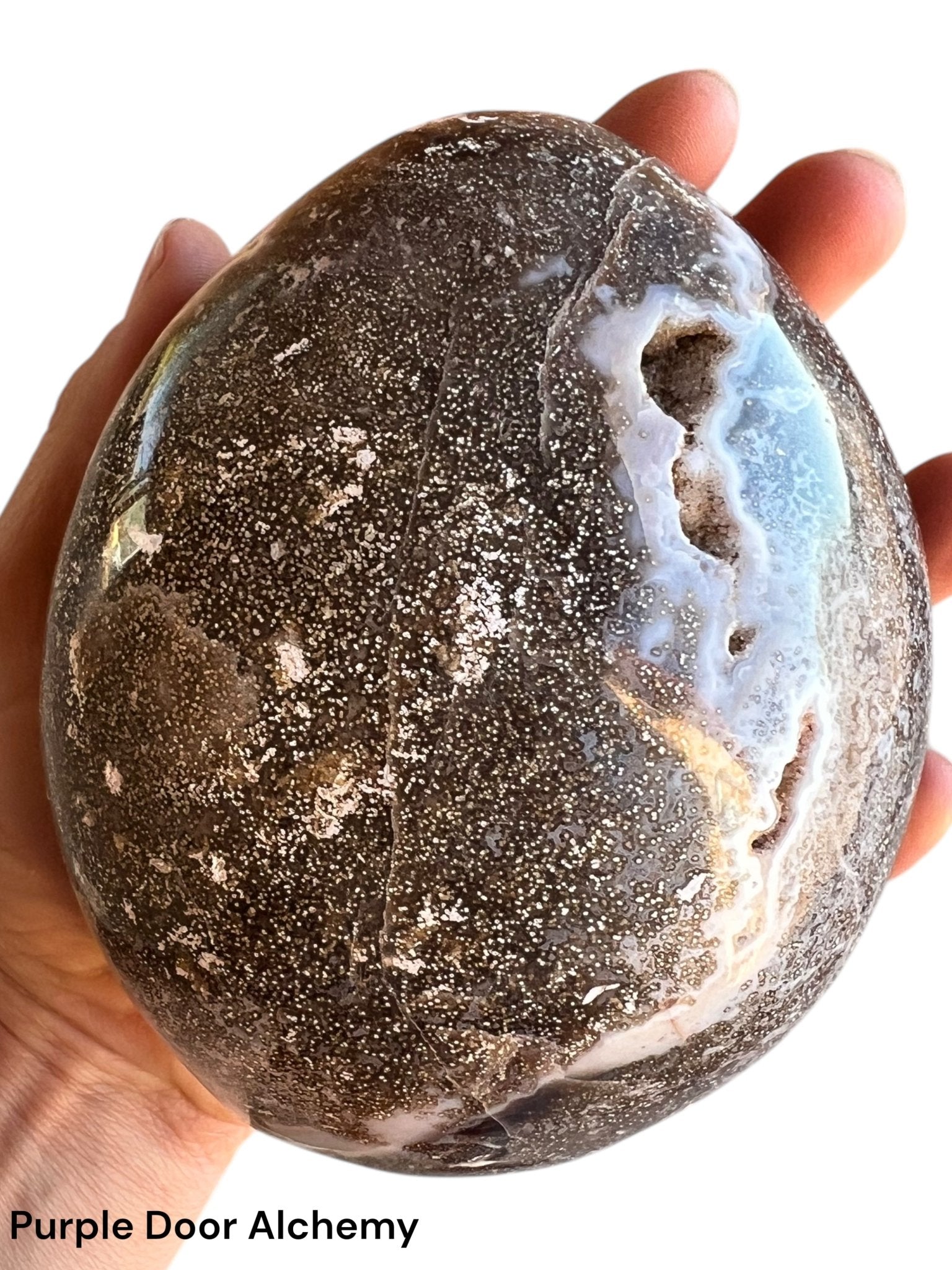 4.72 inch Ocean Jasper Freeform - Purple Door Alchemy