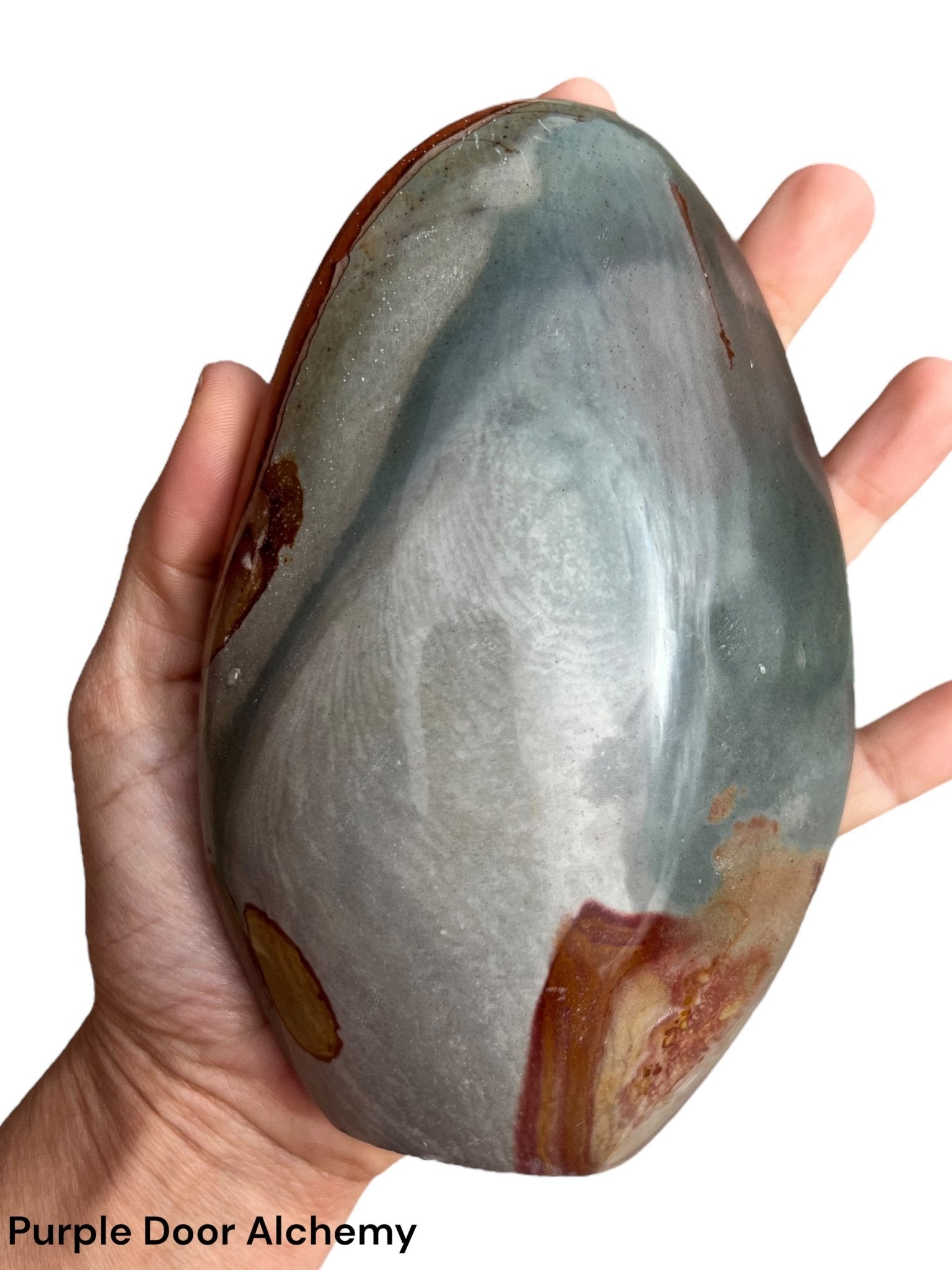 5.83 inch Polychrome Jasper Freeform - Purple Door Alchemy