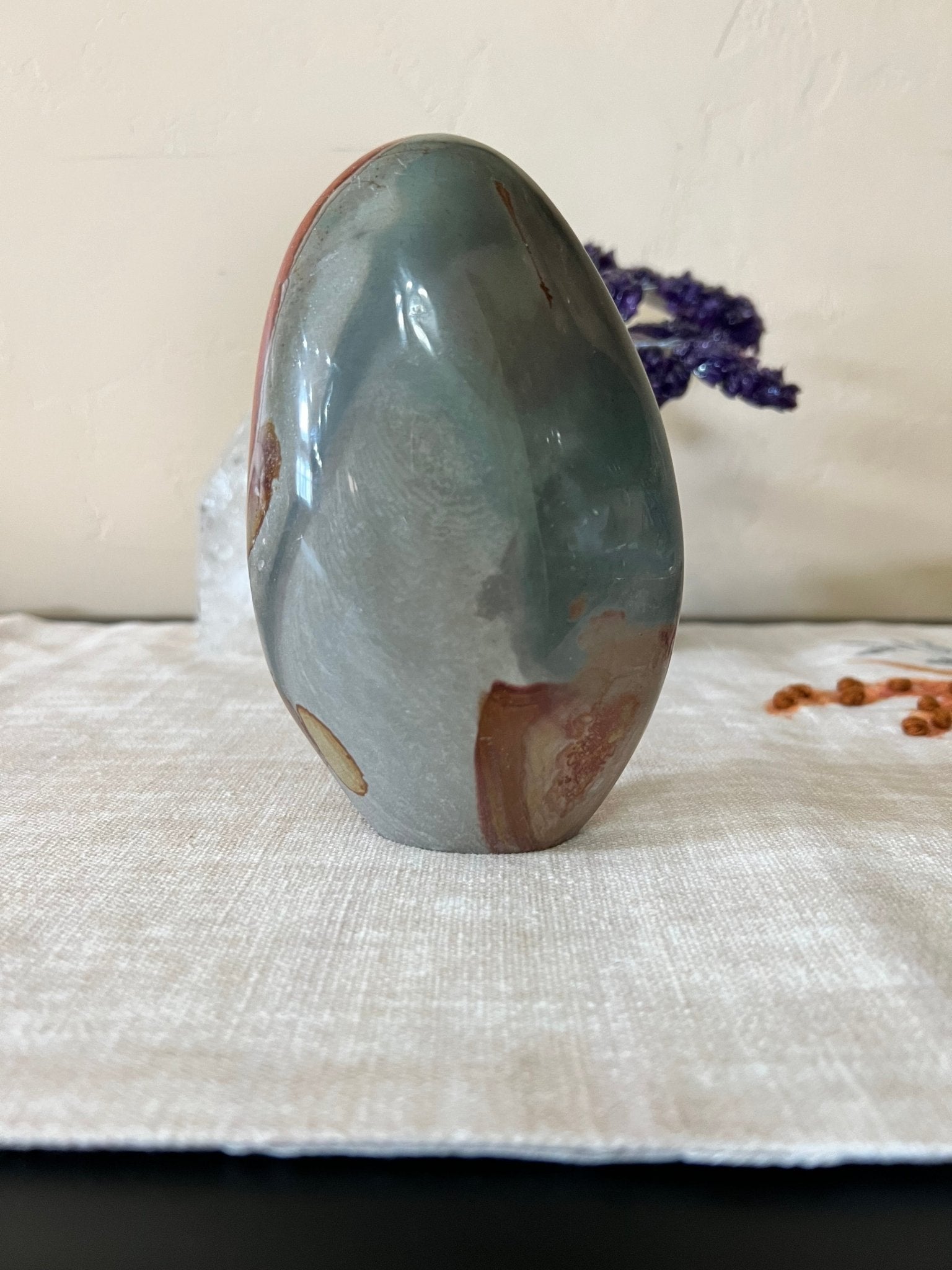 5.83 inch Polychrome Jasper Freeform - Purple Door Alchemy