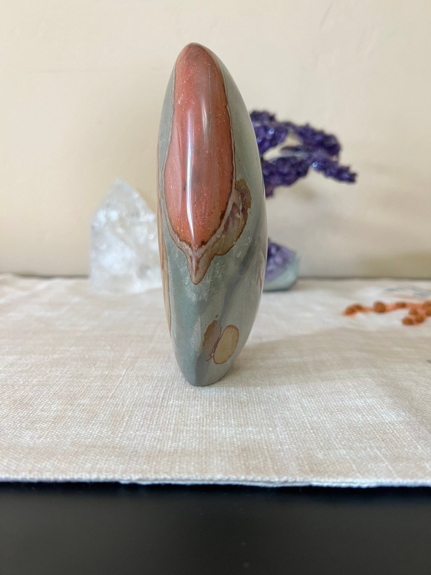 5.83 inch Polychrome Jasper Freeform - Purple Door Alchemy