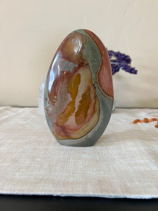 5.83 inch Polychrome Jasper Freeform - Purple Door Alchemy