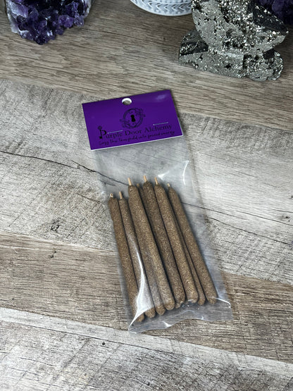 Bergamot and Palo Santo Incense Stick - Purple Door Alchemy