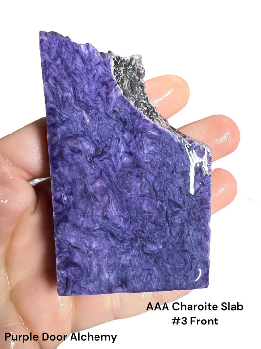 AAA Grade Charoite Slabs - Purple Door Alchemy