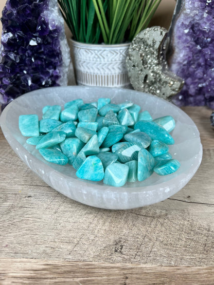 Amazonite Tumble - Purple Door Alchemy