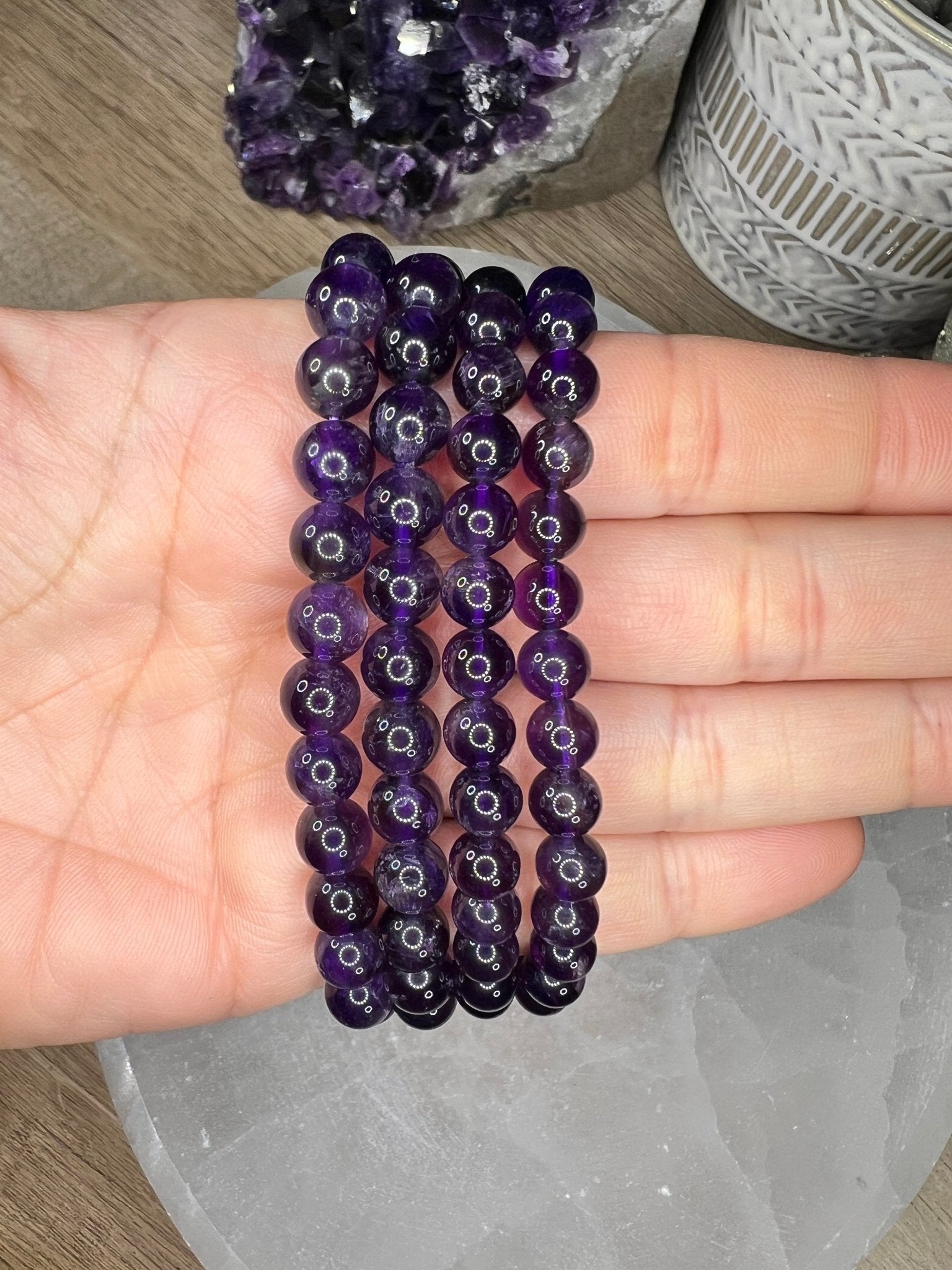 Amethyst Bracelet - Purple Door Alchemy