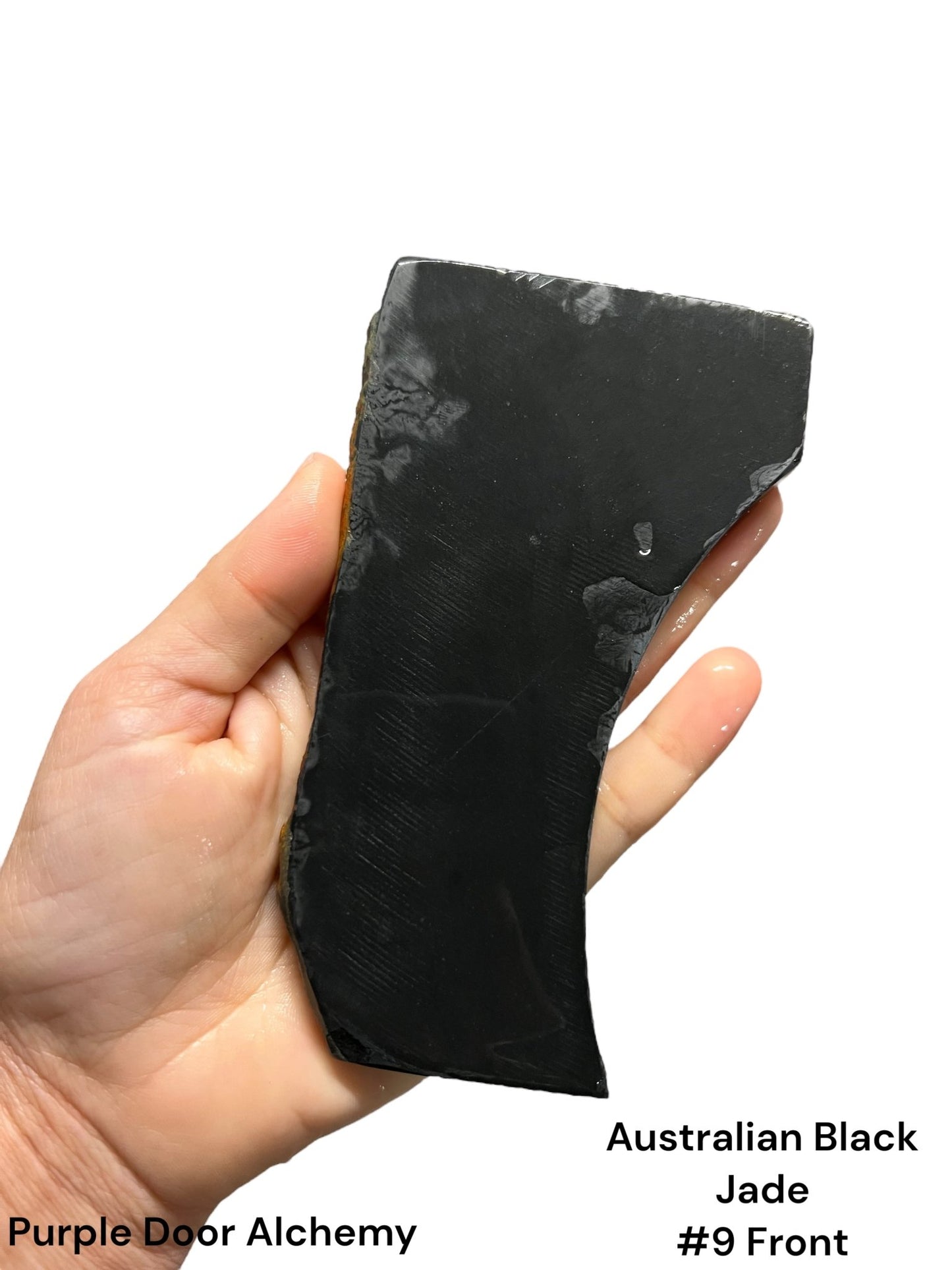 Australian Black Jade Slabs - Purple Door Alchemy