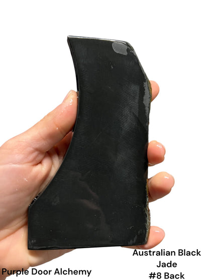 Australian Black Jade Slabs - Purple Door Alchemy