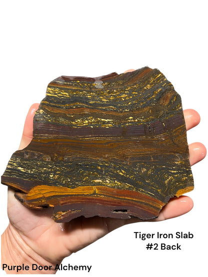 Australian Tiger Iron - Purple Door Alchemy