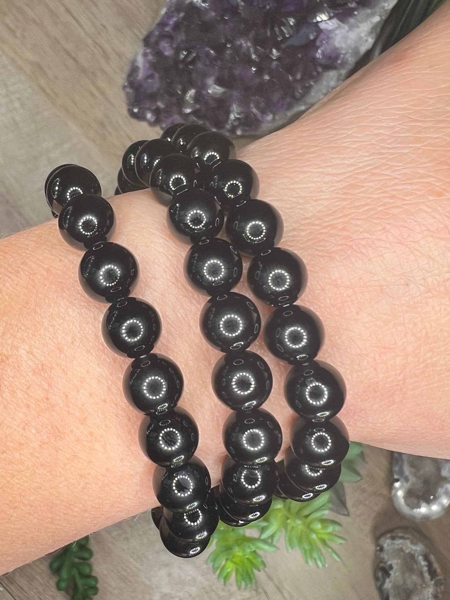 Black Onyx Bracelet - Purple Door Alchemy