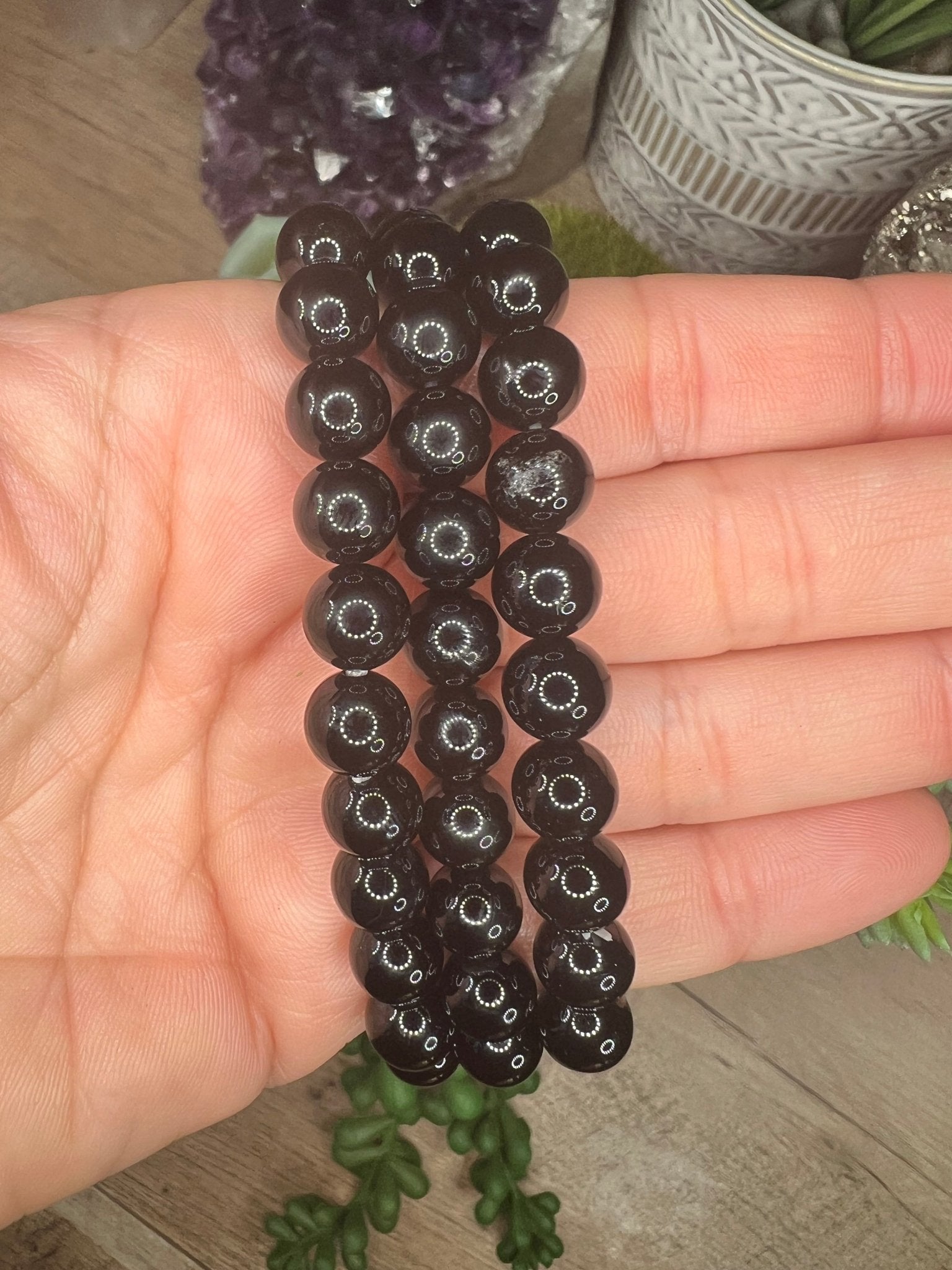 Black Onyx Bracelet - Purple Door Alchemy