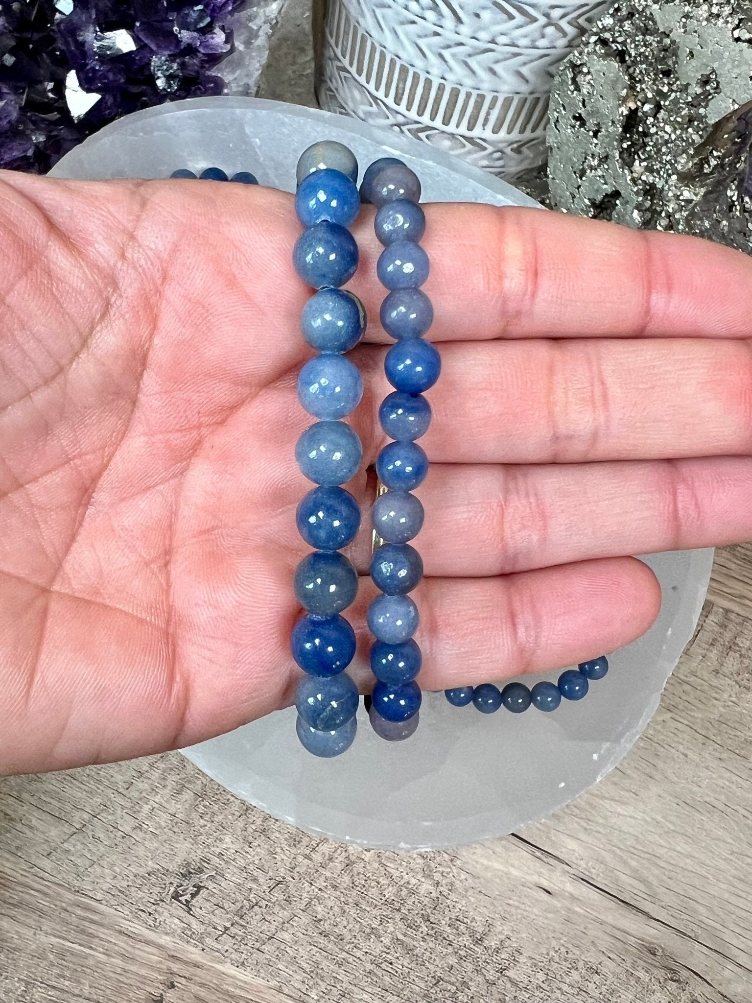 Blue Aventurine Bracelet - Purple Door Alchemy