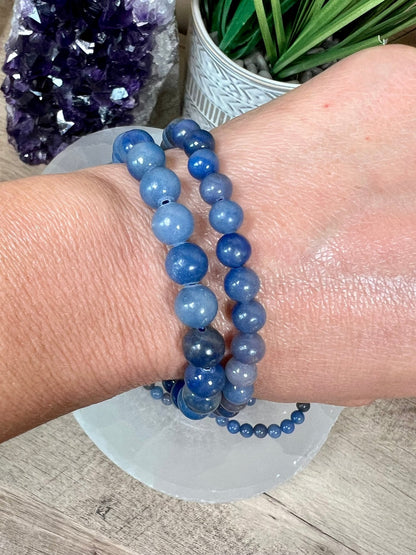 Blue Aventurine Bracelet - Purple Door Alchemy