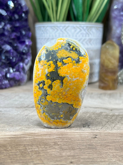 Bumblebee Jasper Freeform - Purple Door Alchemy