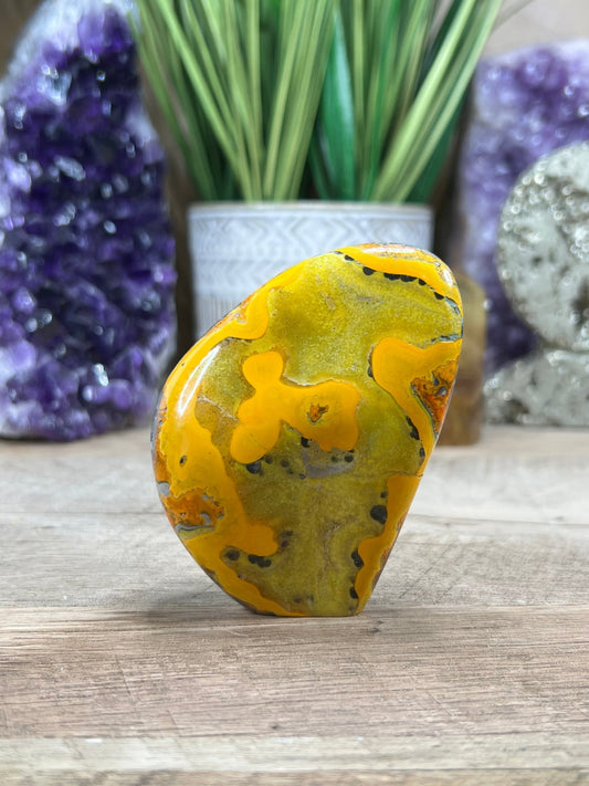 Bumblebee Jasper Freeform - Purple Door Alchemy