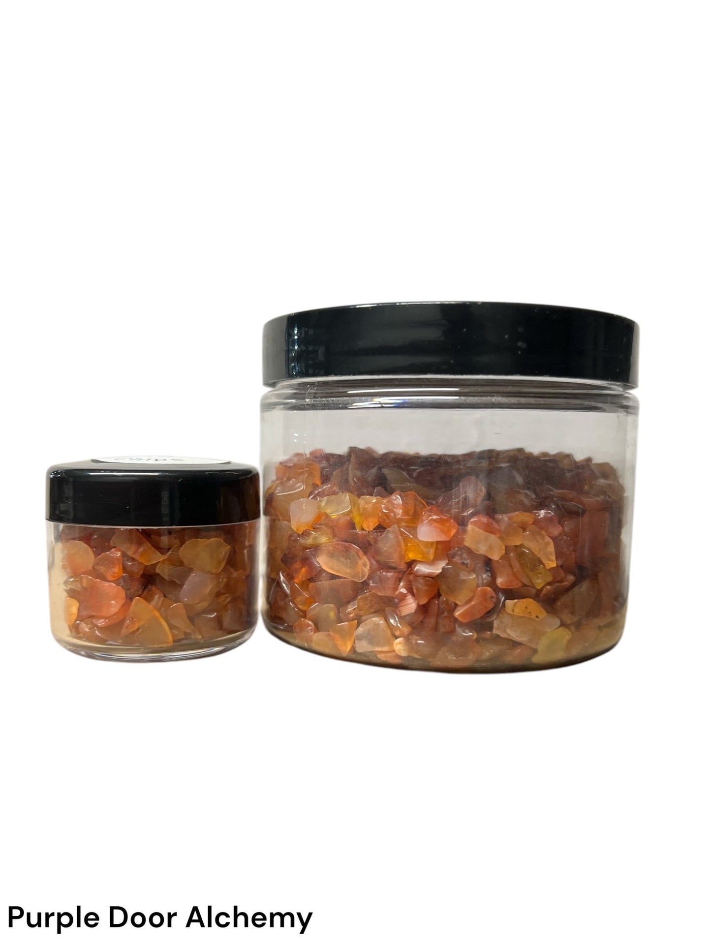 Carnelian Chips (1 ounce, 1/2 lb, 1 lb) - Purple Door Alchemy