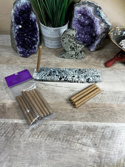 Cedar and Palo Santo Incense Sticks - Purple Door Alchemy