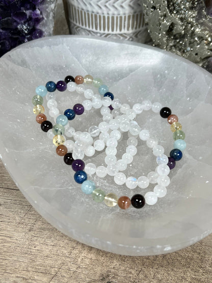 Chakra Aura Bracelet - Purple Door Alchemy