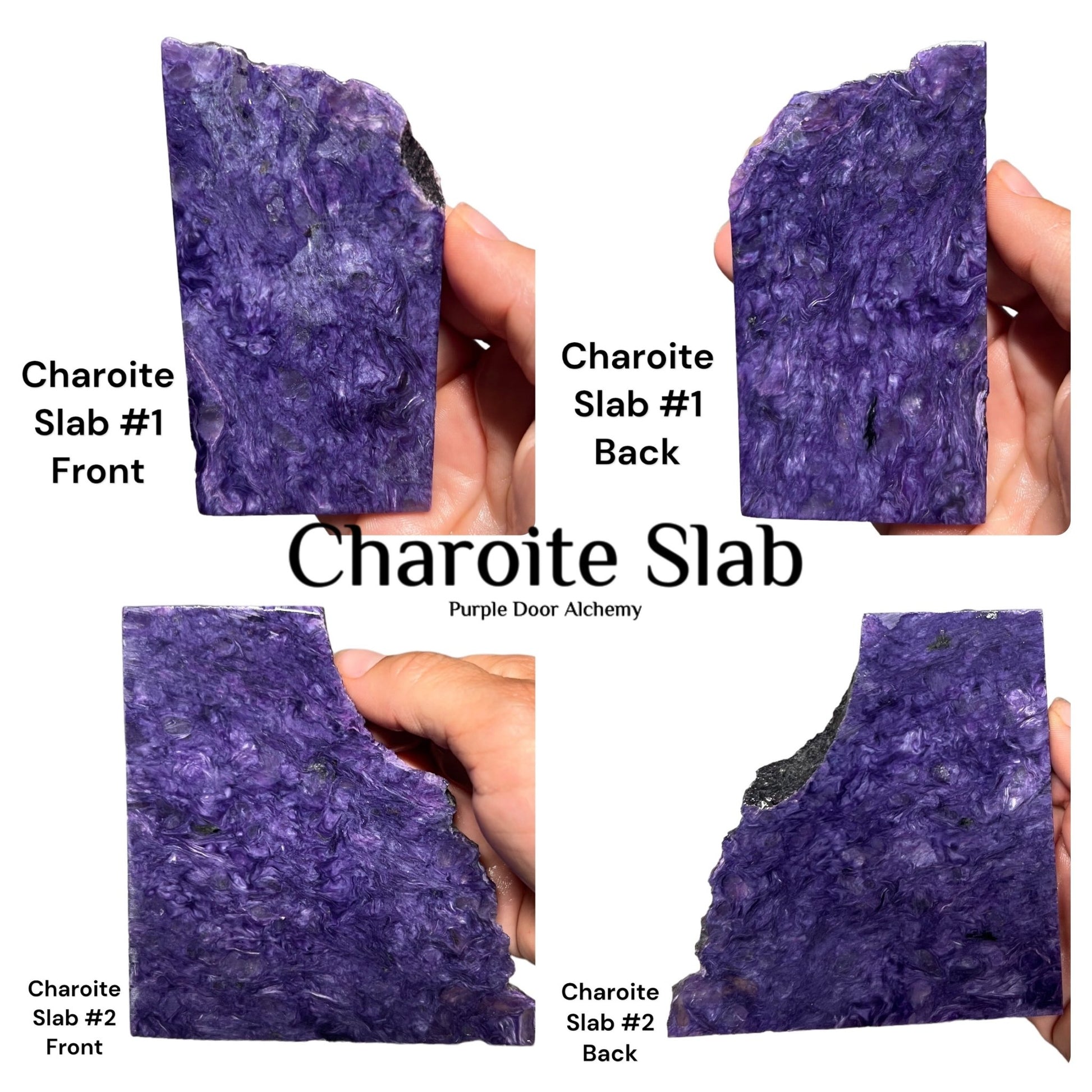 Charoite Slabs - Purple Door Alchemy