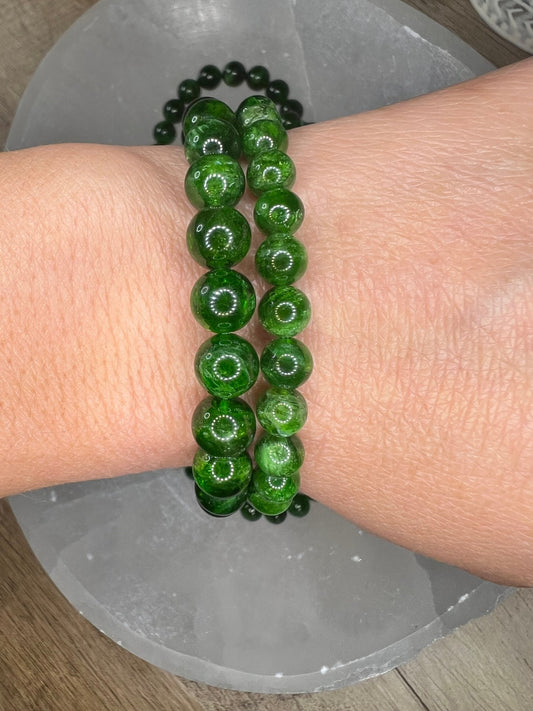 Chrome Diopside Bracelet - Purple Door Alchemy