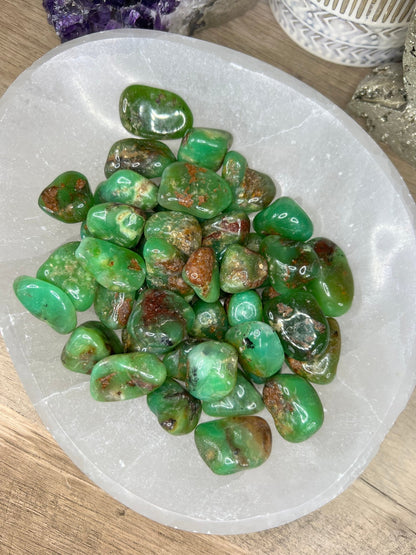 Chrysoprase Tumble - Purple Door Alchemy