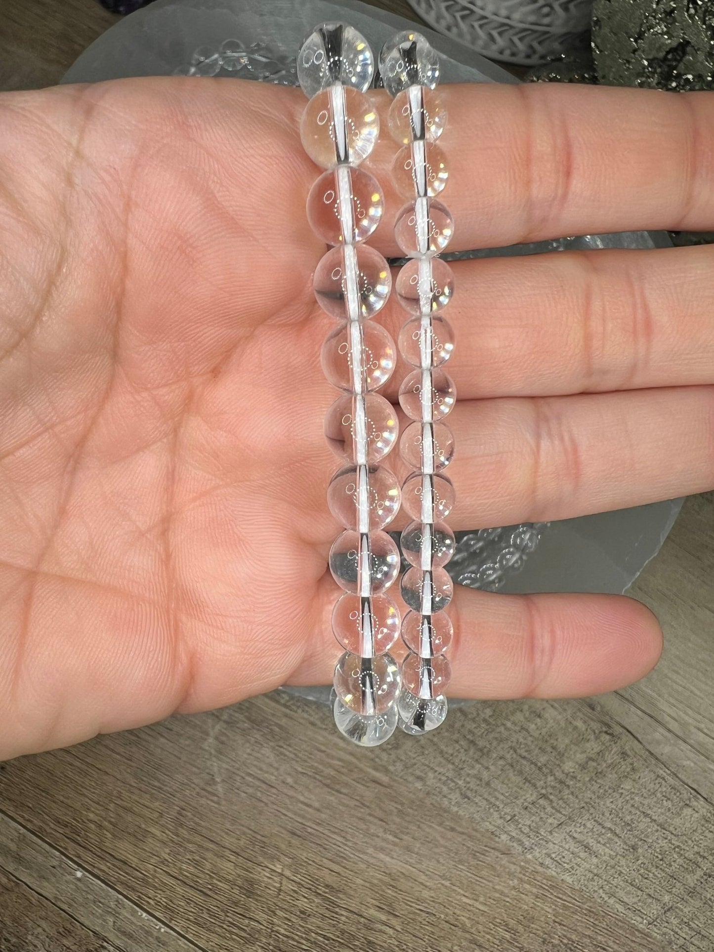 Clear Quartz Bracelet - Purple Door Alchemy