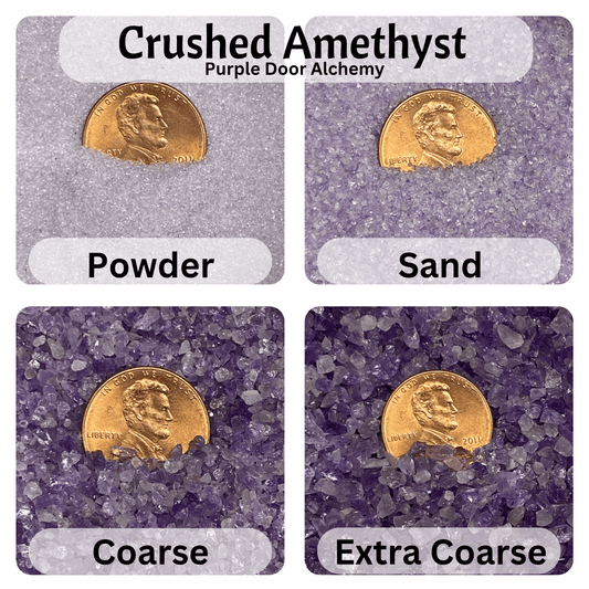 Crushed Amethyst - Purple Door Alchemy