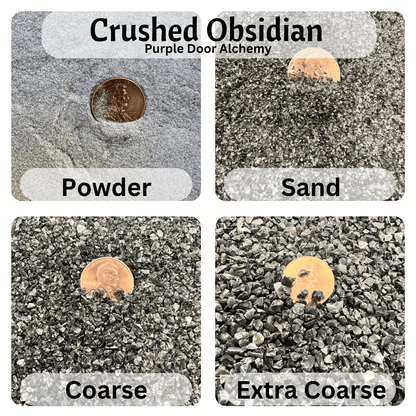 Crushed Obsidian - Purple Door Alchemy