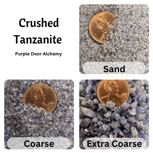 Crushed Tanzanite - Purple Door Alchemy