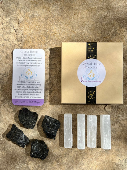 Crystal Home Protection - Purple Door Alchemy