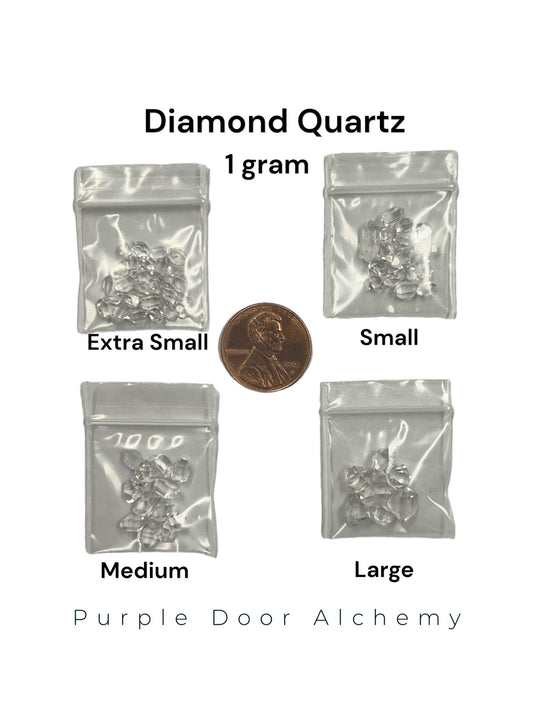 Diamond Quartz - Purple Door Alchemy