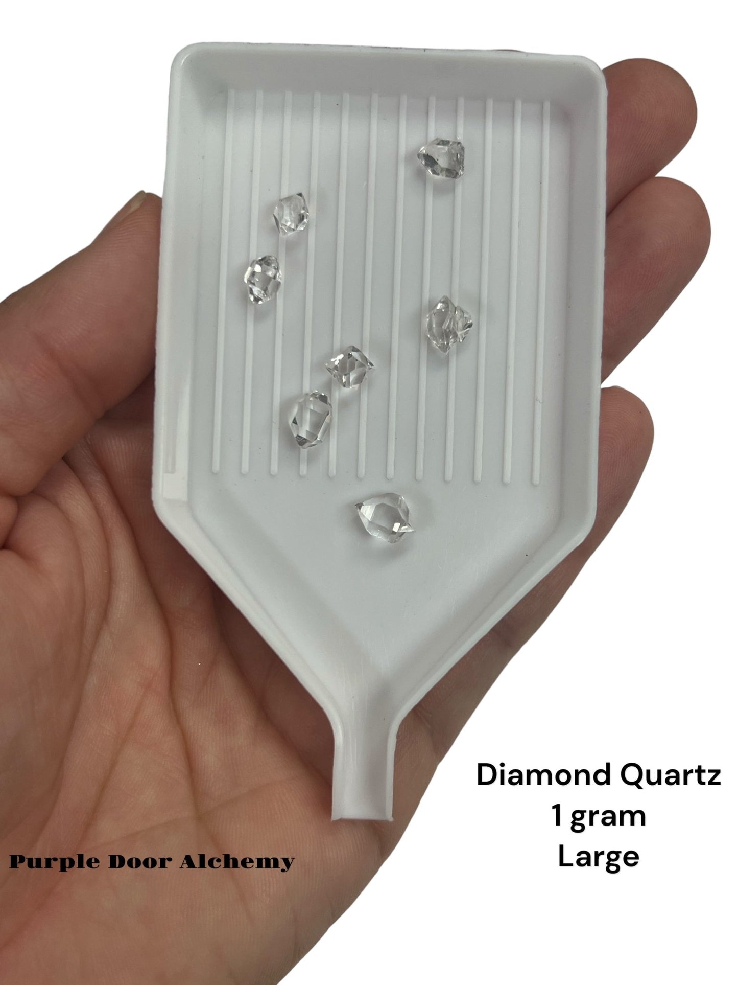 Diamond Quartz - Purple Door Alchemy