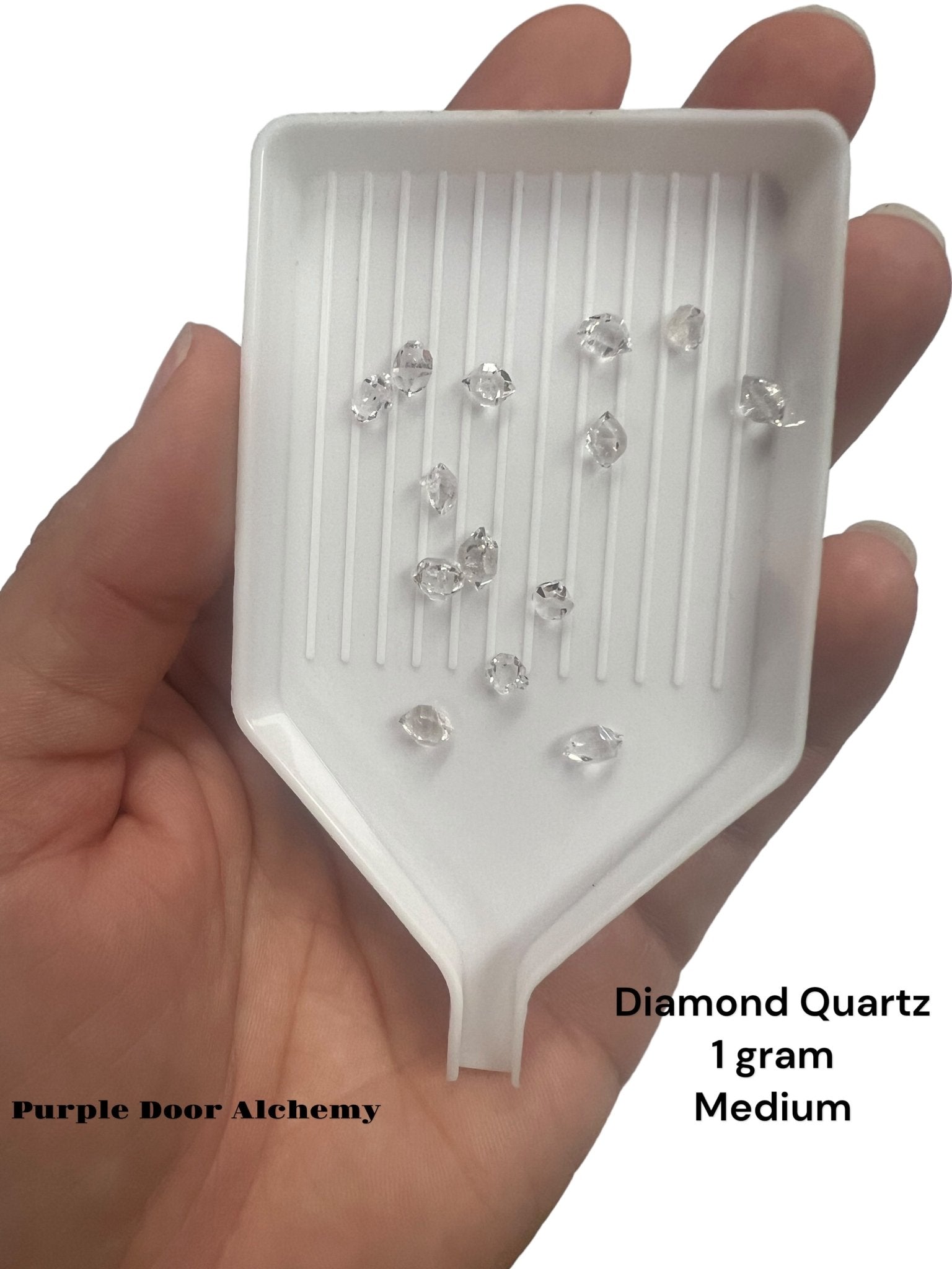 Diamond Quartz - Purple Door Alchemy