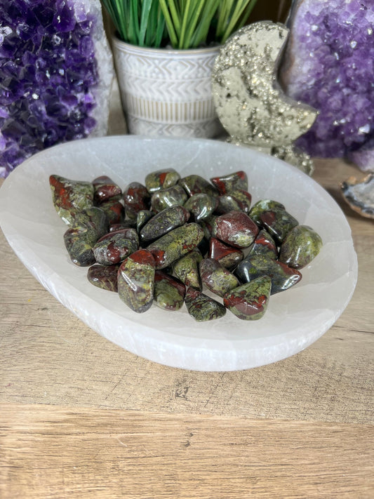 Dragon's Blood Jasper Tumble - Purple Door Alchemy