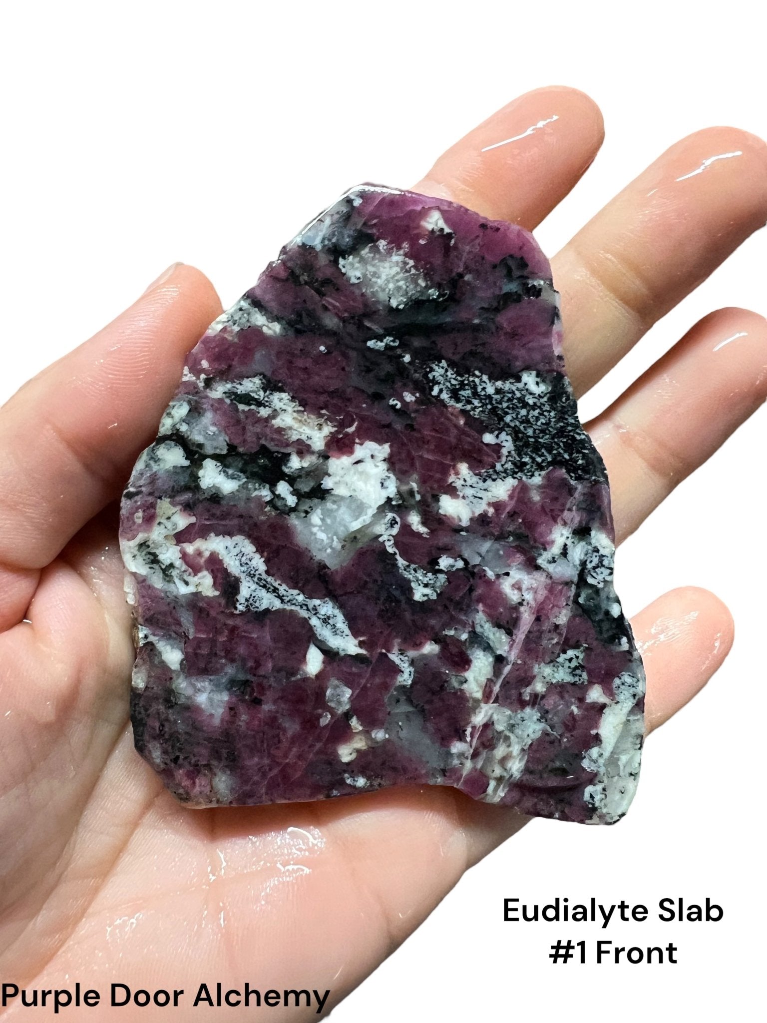 Eudialyte Slabs - Purple Door Alchemy