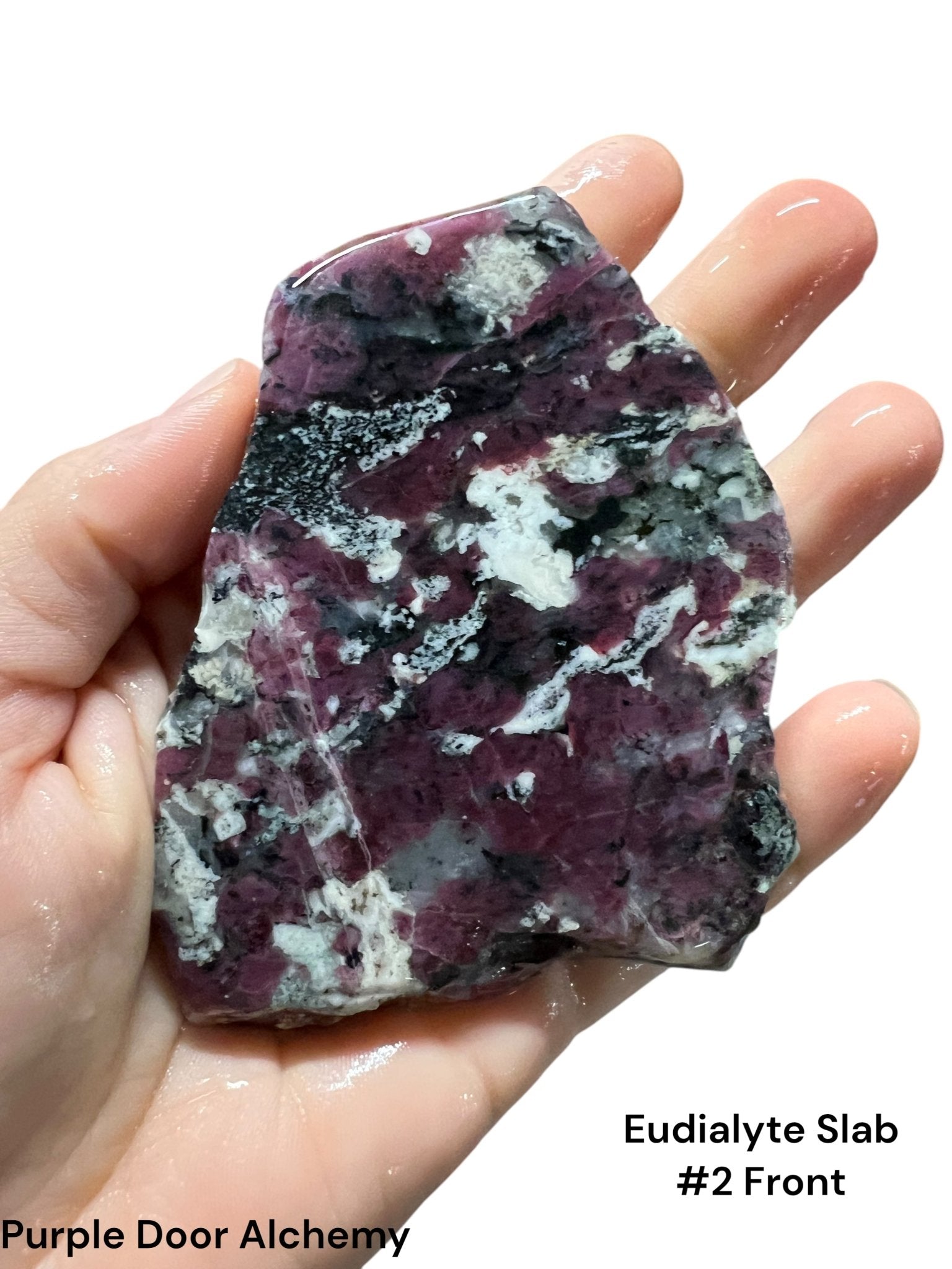 Eudialyte Slabs - Purple Door Alchemy