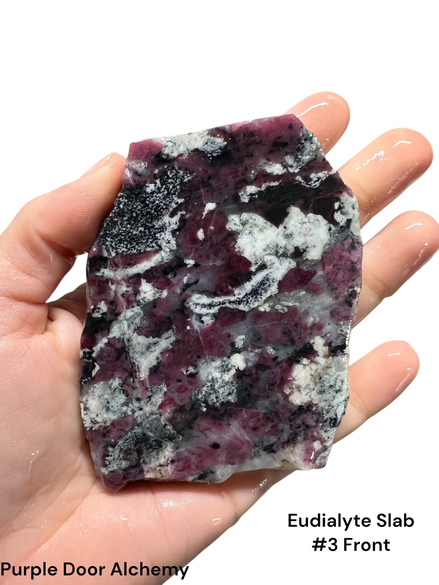 Eudialyte Slabs - Purple Door Alchemy