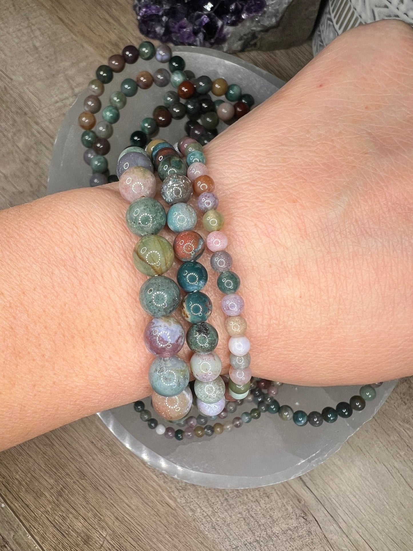 Fancy Jasper Bracelet - Purple Door Alchemy