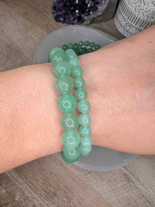 Green Aventurine Bracelet - Purple Door Alchemy