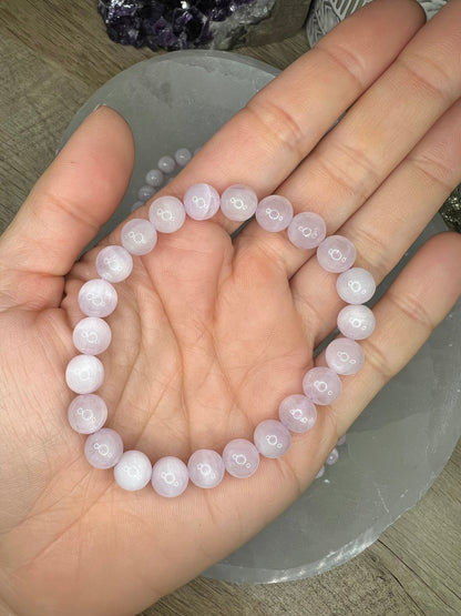 Kunzite Bracelet - Purple Door Alchemy