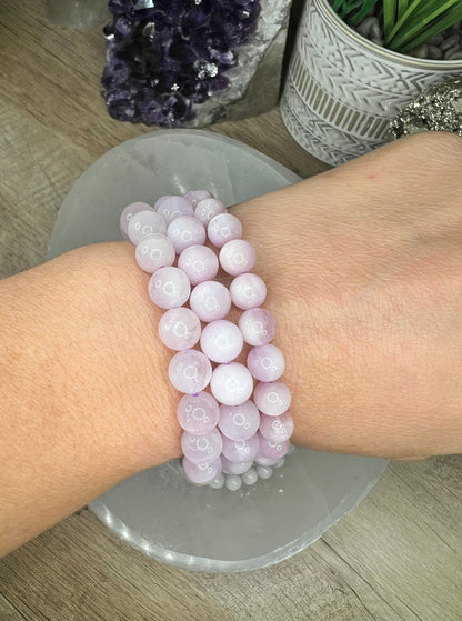 Kunzite Bracelet - Purple Door Alchemy