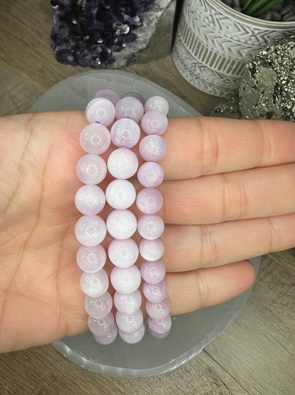 Kunzite Bracelet - Purple Door Alchemy