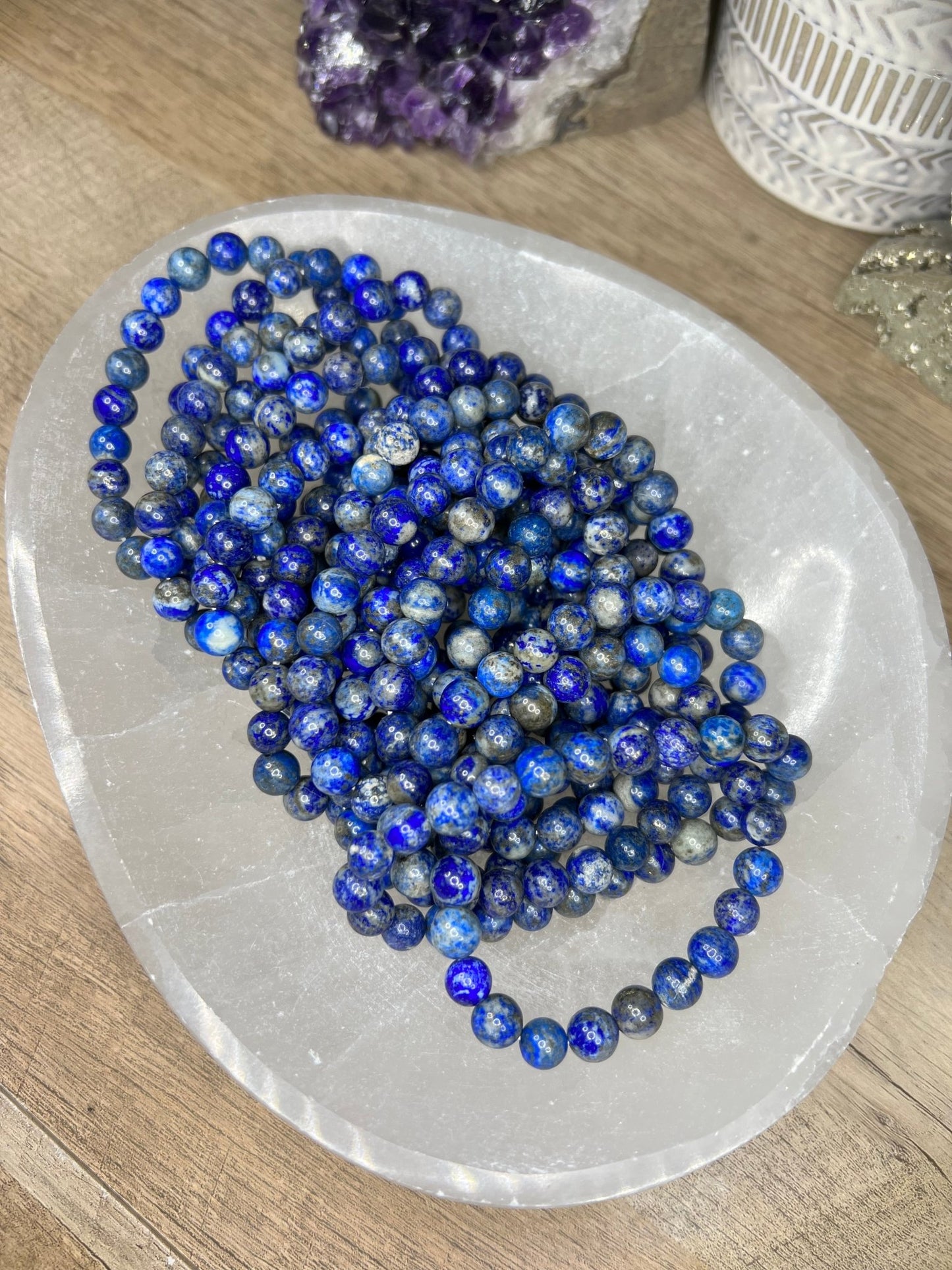 Lapis Lazuli Bracelet - Purple Door Alchemy