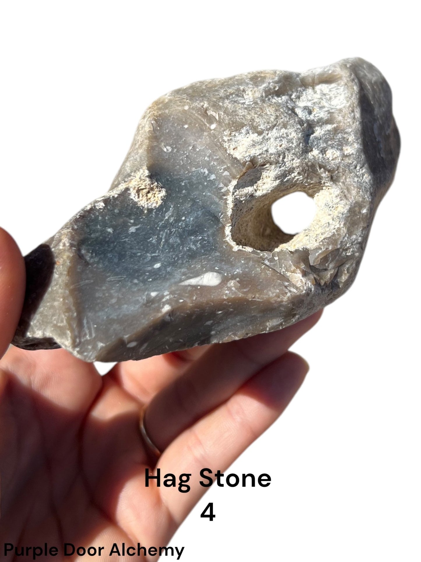 Large Hag Stones - Purple Door Alchemy