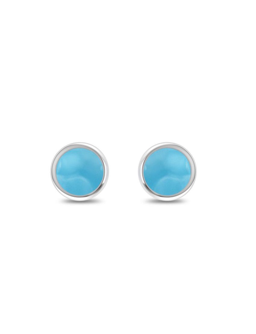 Larimar Stud Earrings - Purple Door Alchemy